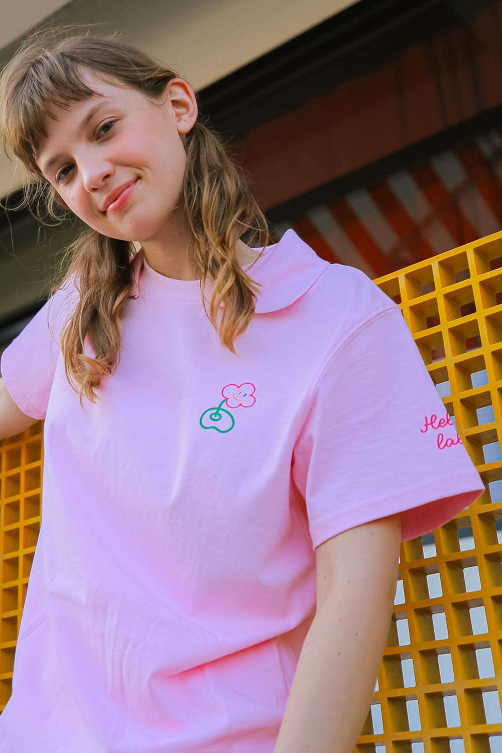 Hello LaLa PK T-shirts [Pink]