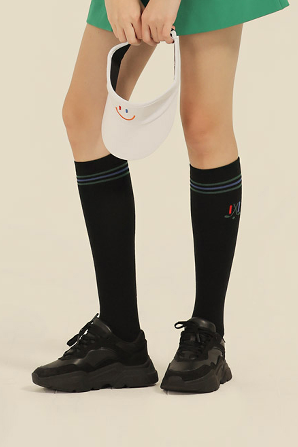 LaLa Knee Socks [Black]